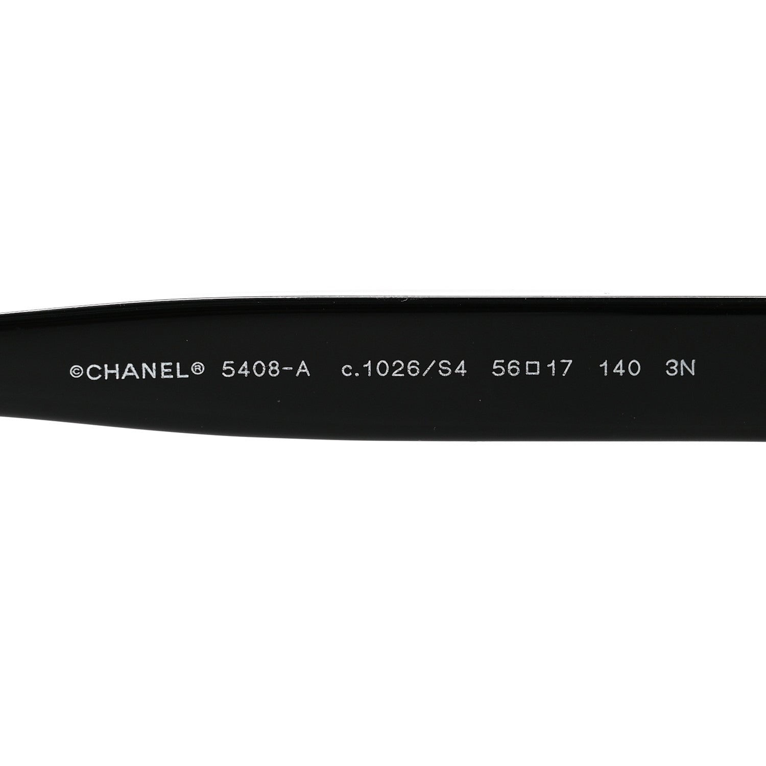 Chanel Acetate Square Sunglasses 5408 Black 5 of 8