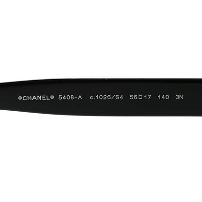 Chanel Acetate Square Sunglasses 5408 Black 5 of 8