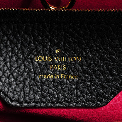 Louis Vuitton Taurillon Capucines GM Black 6 of 7
