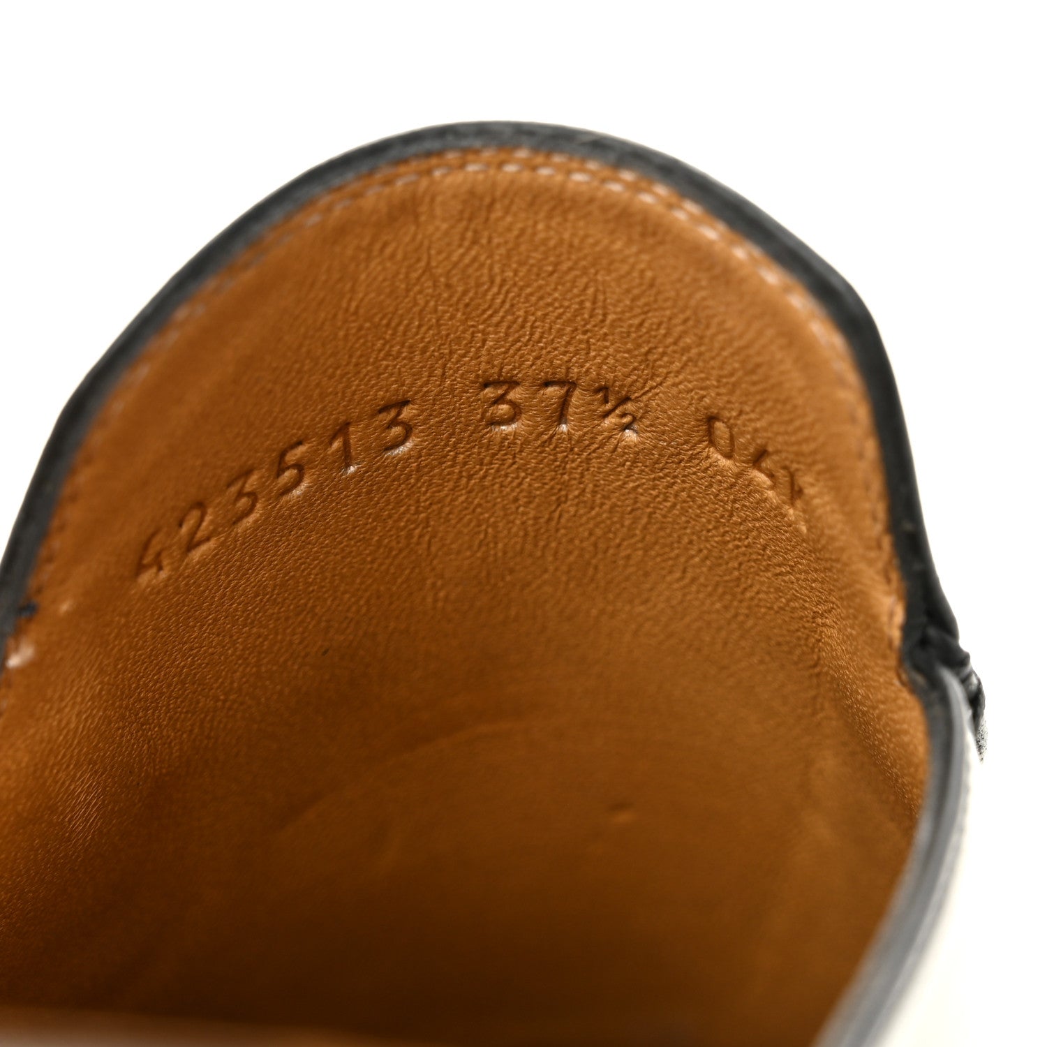 Gucci Calfskin Womens Princetown Slippers 37.5 Black 9 of 10