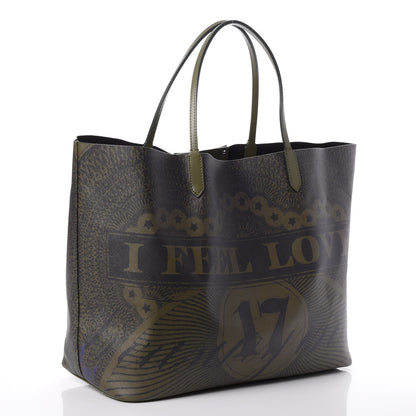Givenchy Canvas I Feel Love Tote Green 4 of 12