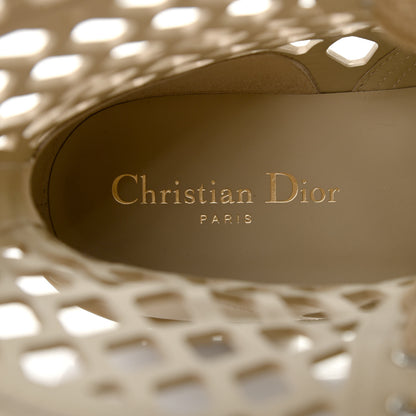 Christian Dior Matte Calfskin Womens D-Trap 30mm Tall Boots 39 Corde 6 of 9