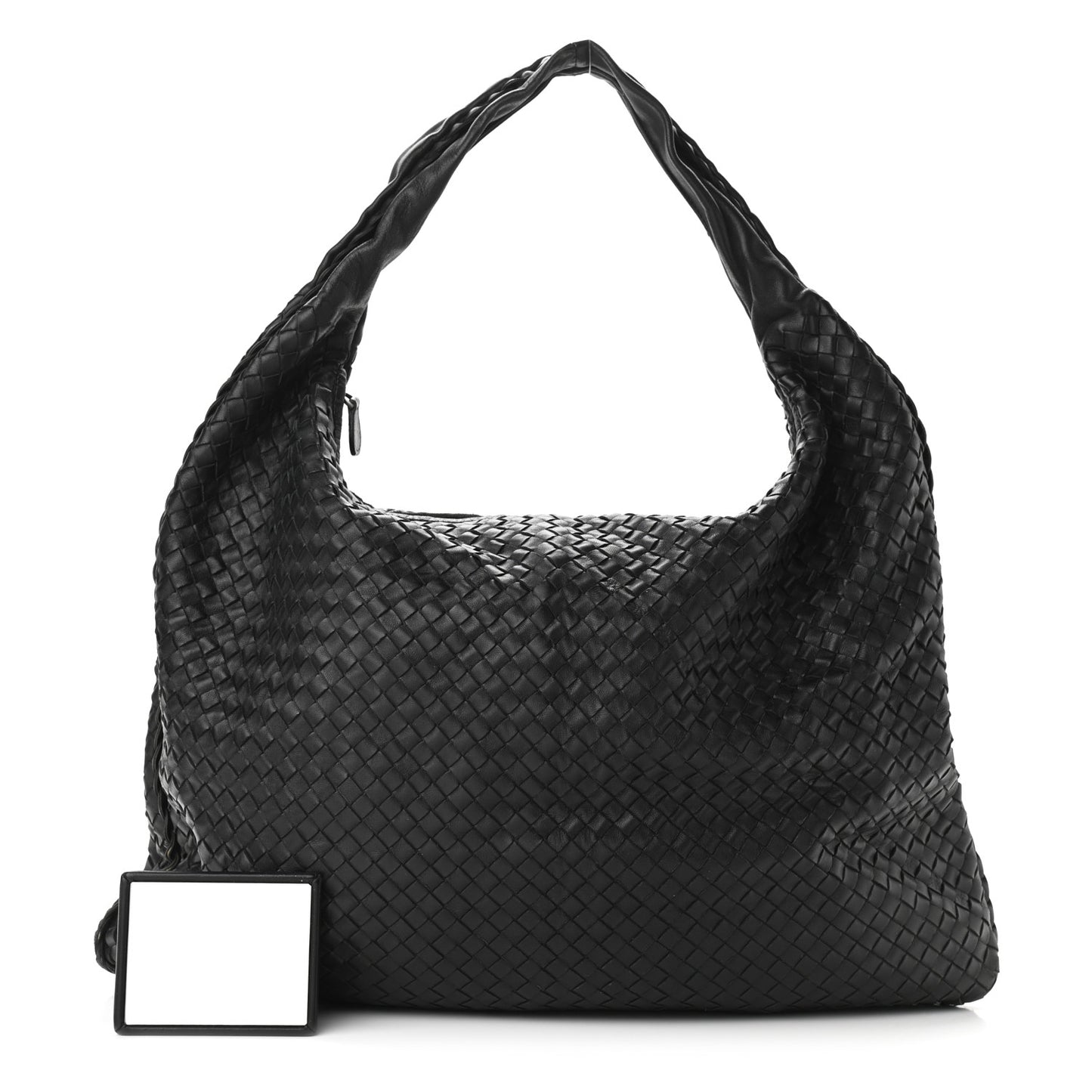 Nappa Intrecciato Maxi Veneta Hobo Black