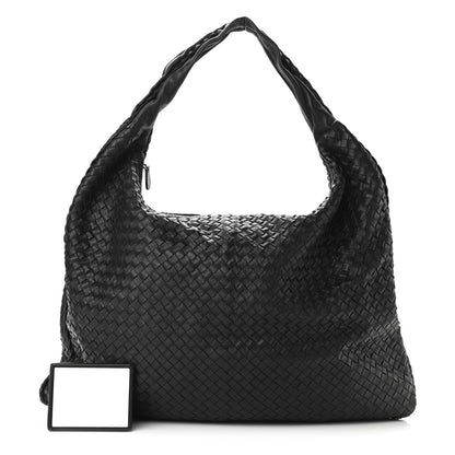 Bottega Veneta Nappa Intrecciato Maxi Veneta Hobo Black 1 of 11