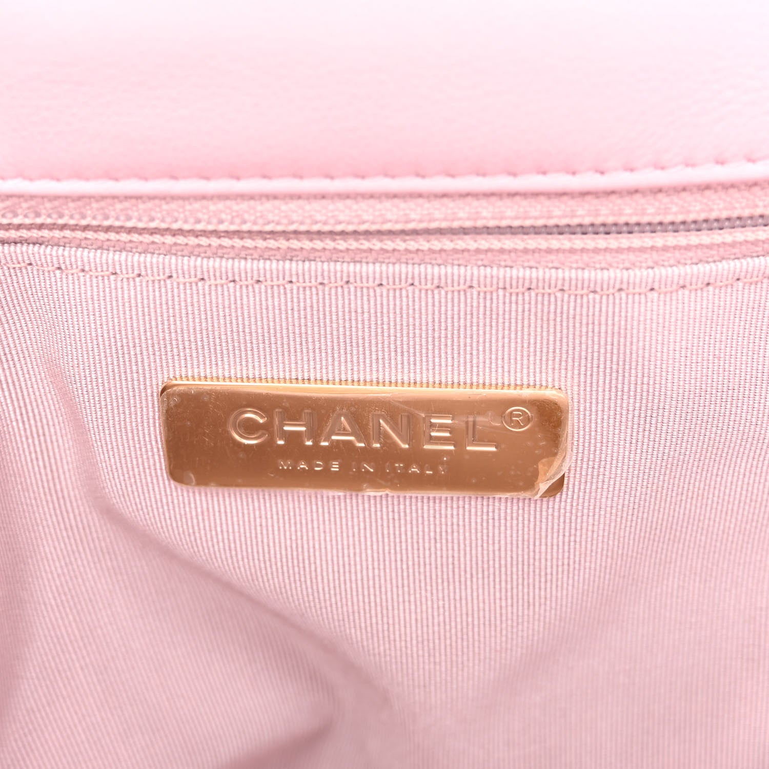 Chanel Lambskin Quilted Medium Chanel 19 Flap Light Pink 6 of 11