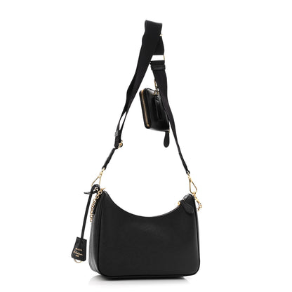 Prada Saffiano Lux Re-Edition 2005 Shoulder Bag Black 3 of 9