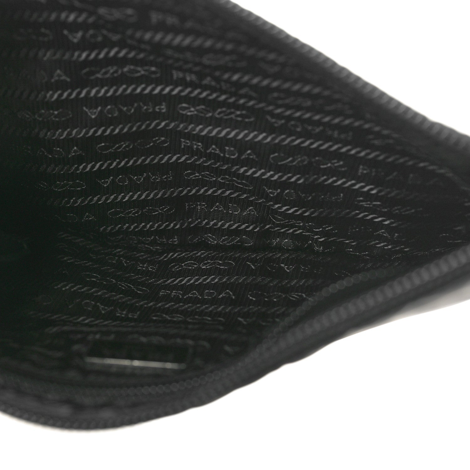 Prada Re-Nylon Vela Pouch Black 2 of 6