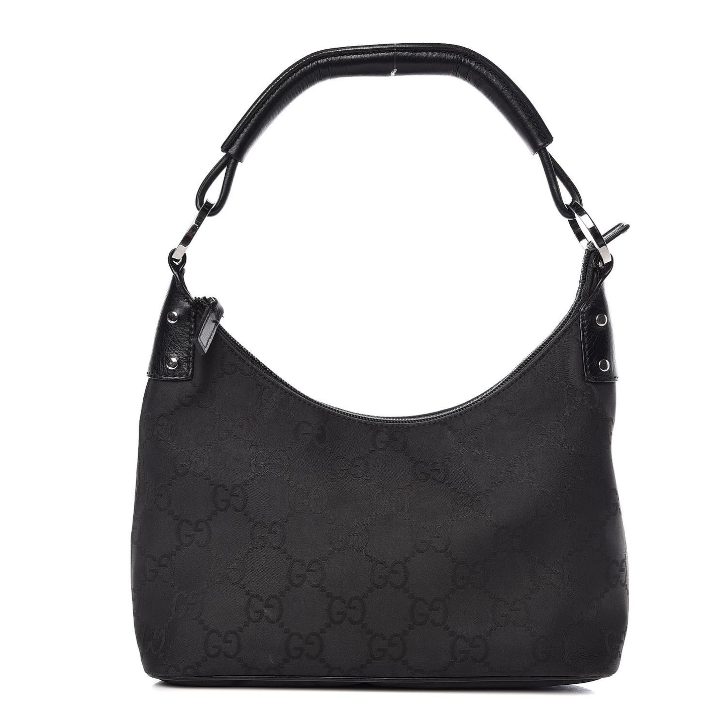 Monogram Classic Ring Small Hobo Black