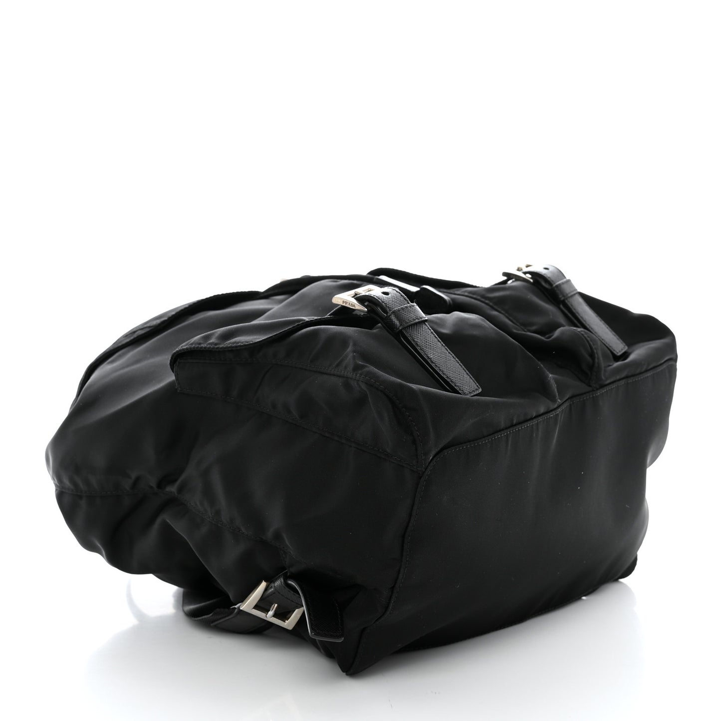 Nylon Vela Medium Backpack Black