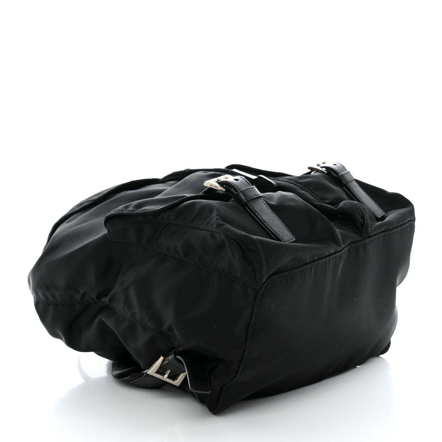 Prada Nylon Vela Medium Backpack Black 3 of 9