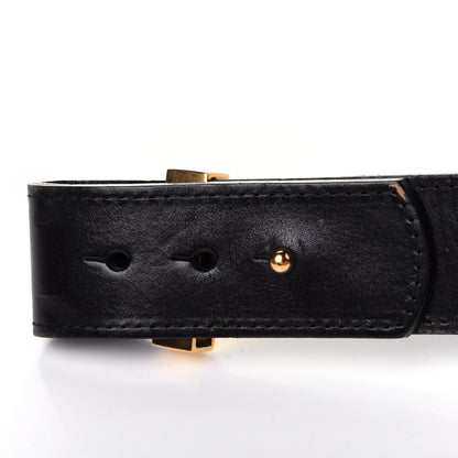Chanel Calfskin CC Belt 75 30 Black 4 of 4