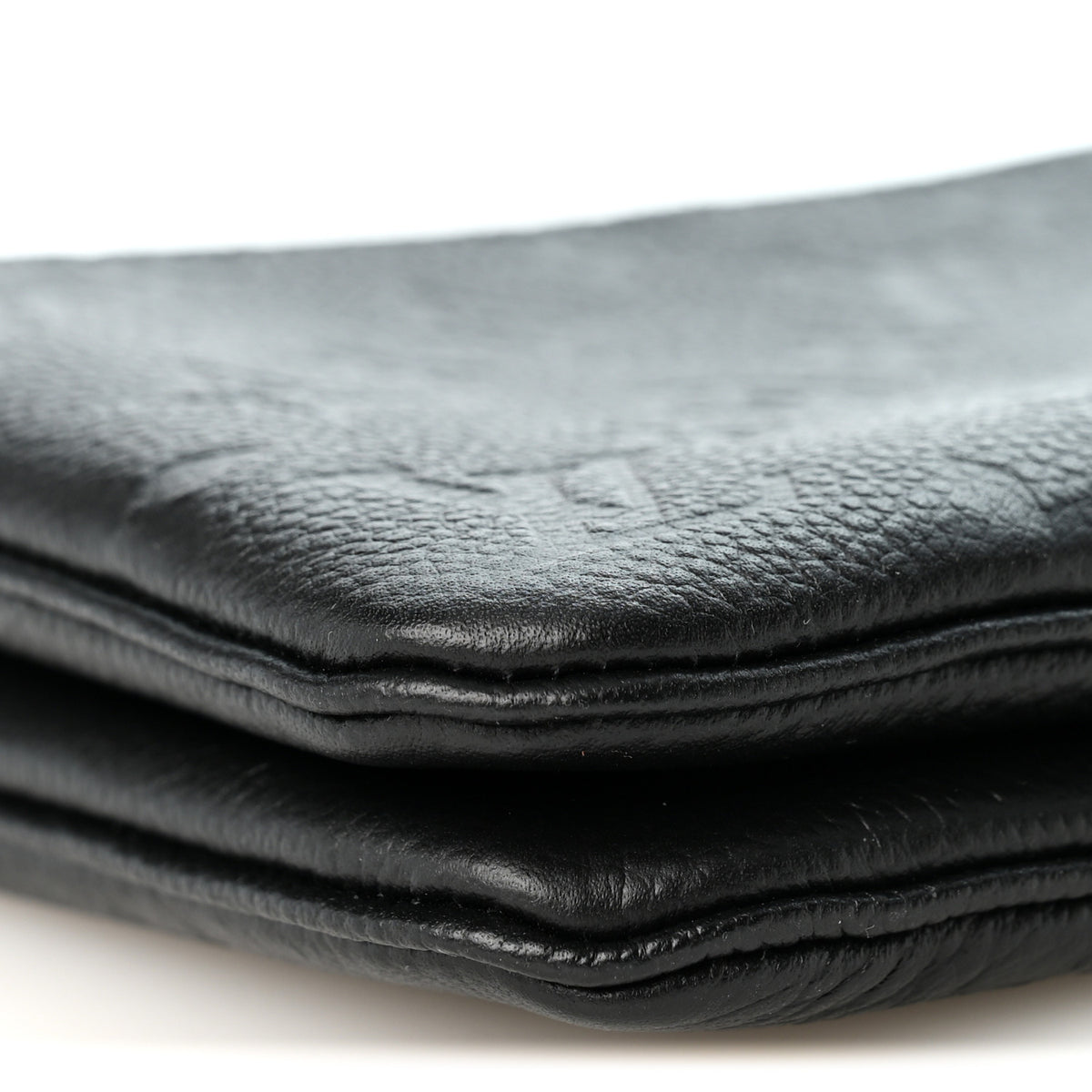 Louis Vuitton Empreinte Double Zip Pochette Black 9 of 11