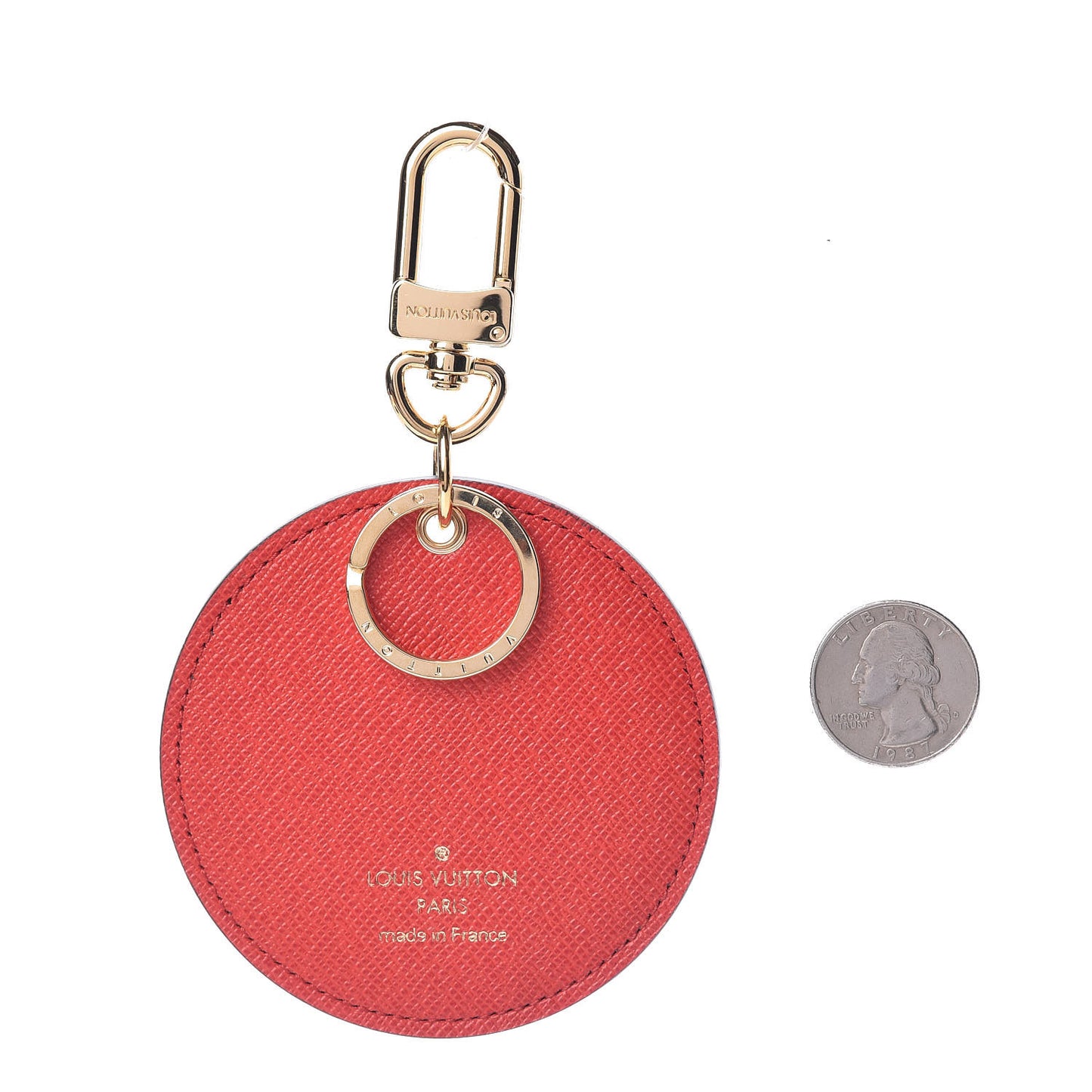 Monogram 2019 Christmas Animation Paris Bag Charm Key Ring