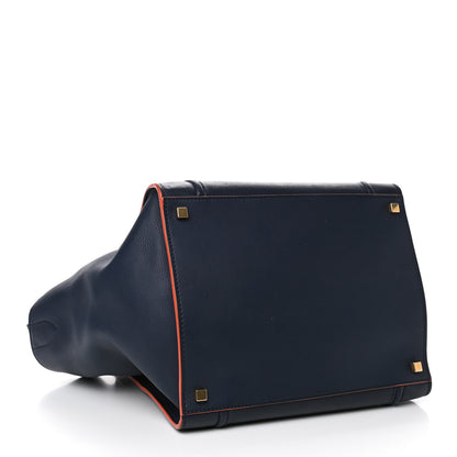 Celine Supple Calfskin Medium Phantom Luggage Midnight 3 of 4