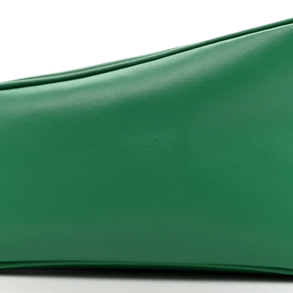 Prada Softy Calfskin Triangle Shoulder Bag Mango 9 of 10