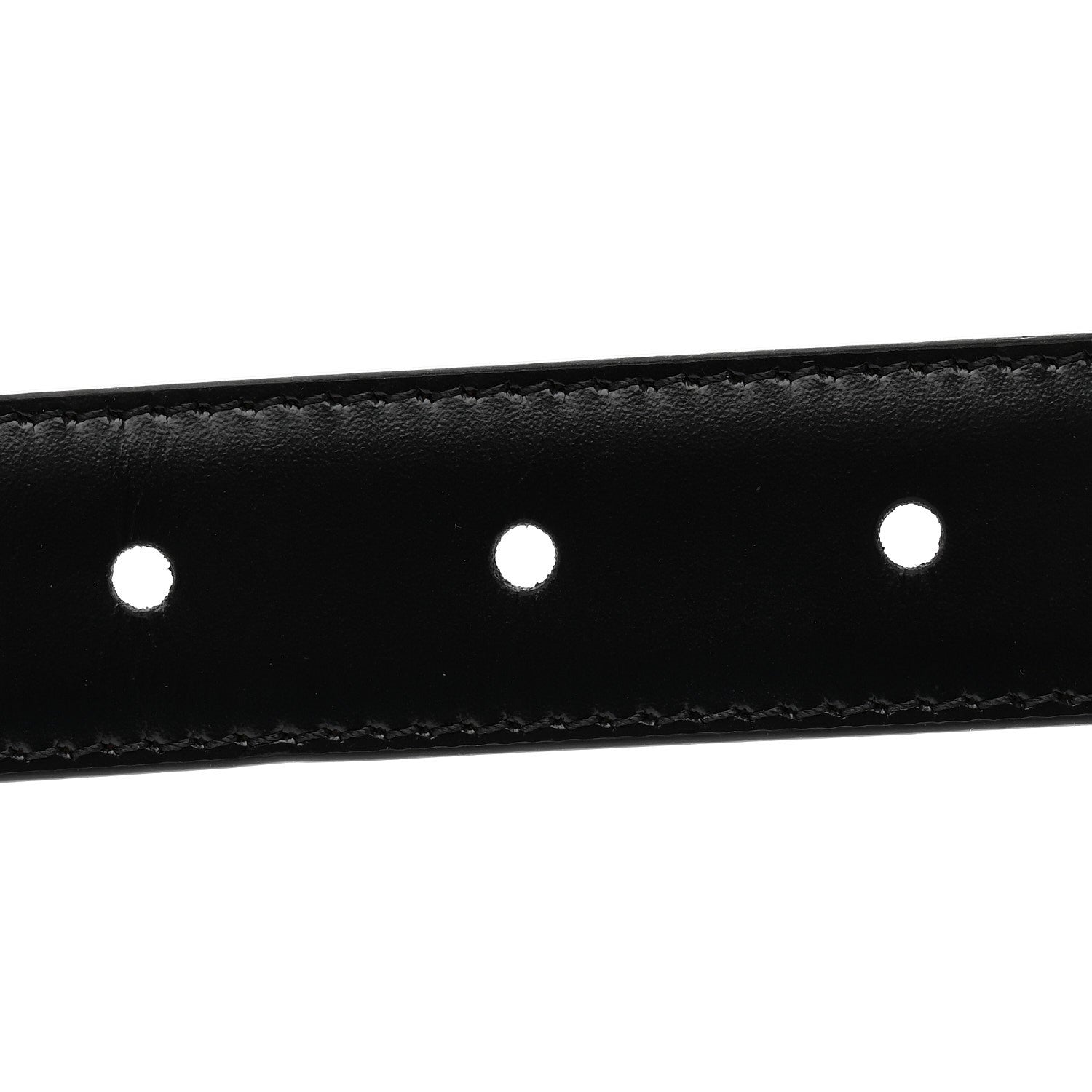 Celine Box Calfskin Reversible Triomphe Belt 95 38 Black Tan 4 of 6