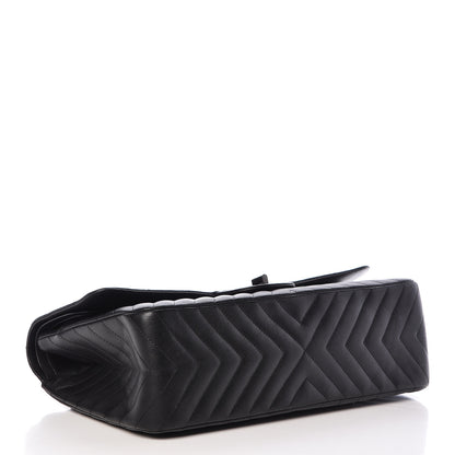 Chanel Sheepskin Chevron Quilted 2.55 Reissue 227 Flap So Black 4 of 18