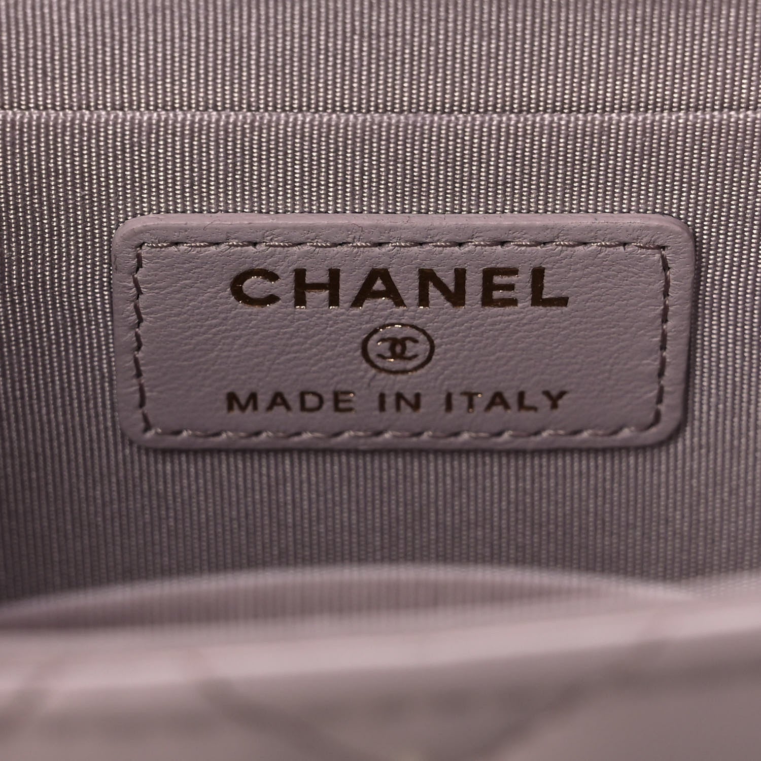 Chanel Lambskin Quilted Mini Trendy CC Clutch With Chain Light Purple 6 of 11