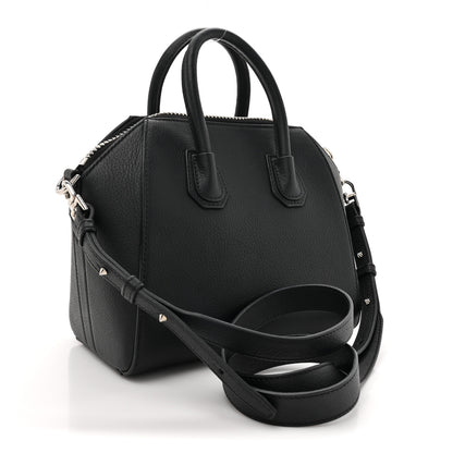 Givenchy Sugar Goatskin Mini Antigona Black 3 of 11