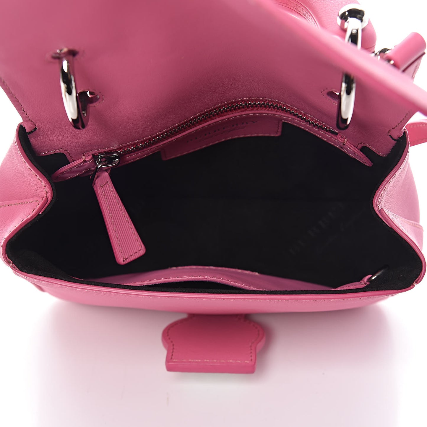 Trench Calfskin Small DK88 Top Handle Bag Rose Pink