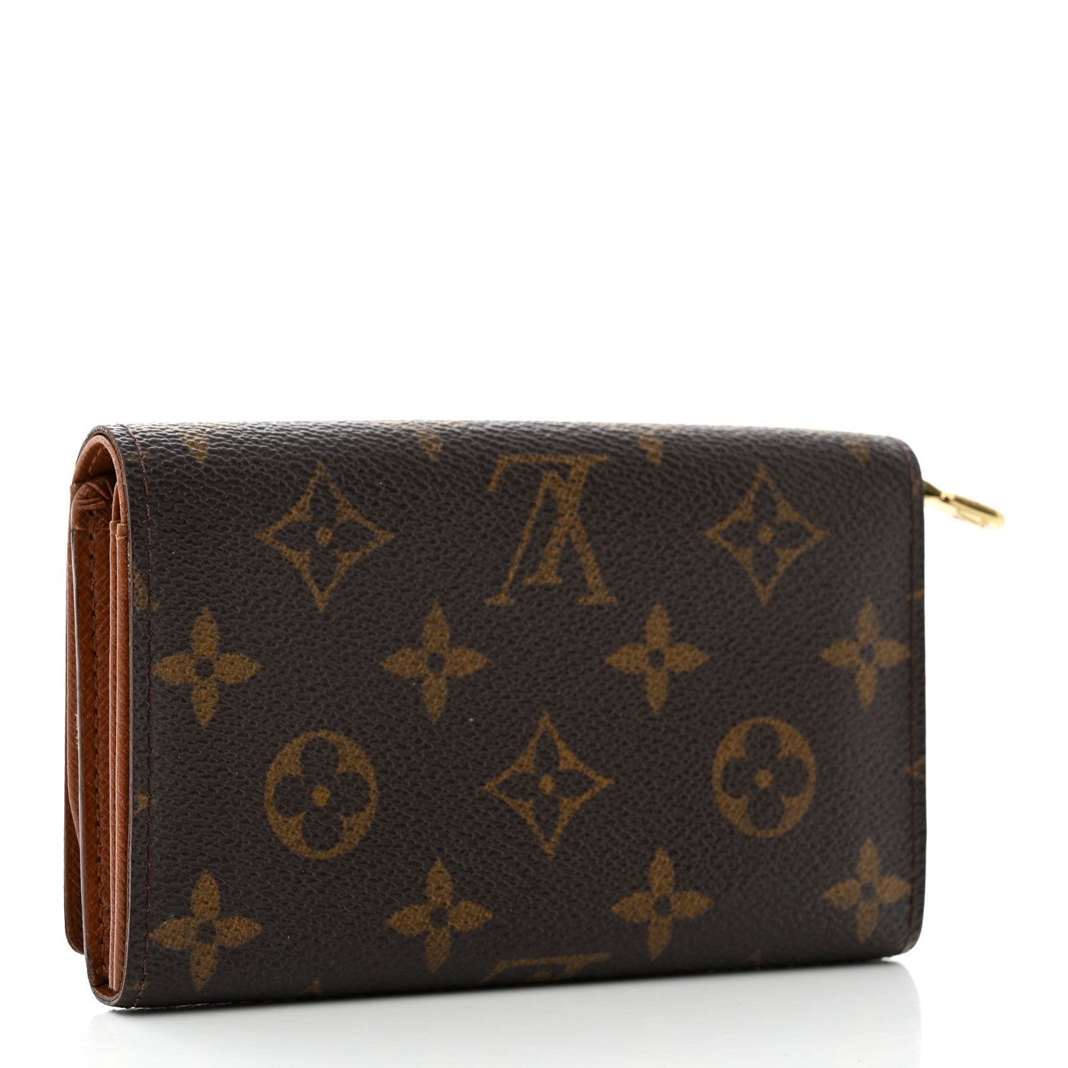 Louis Vuitton Monogram Porte-Monnaie Tresor Wallet 3 of 11