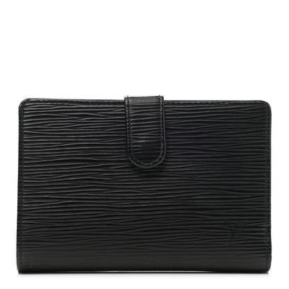 Louis Vuitton Epi French Purse Wallet Black 1 of 7
