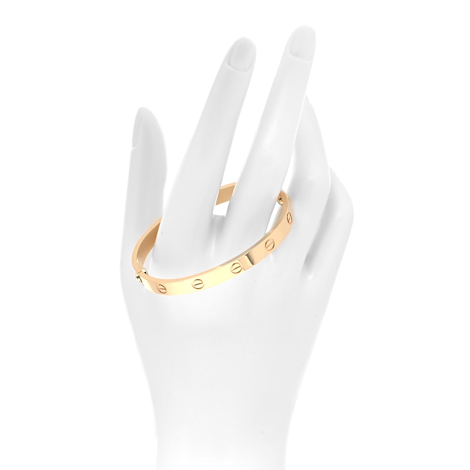 Cartier 18K Yellow Gold LOVE Bracelet 17 2 of 5