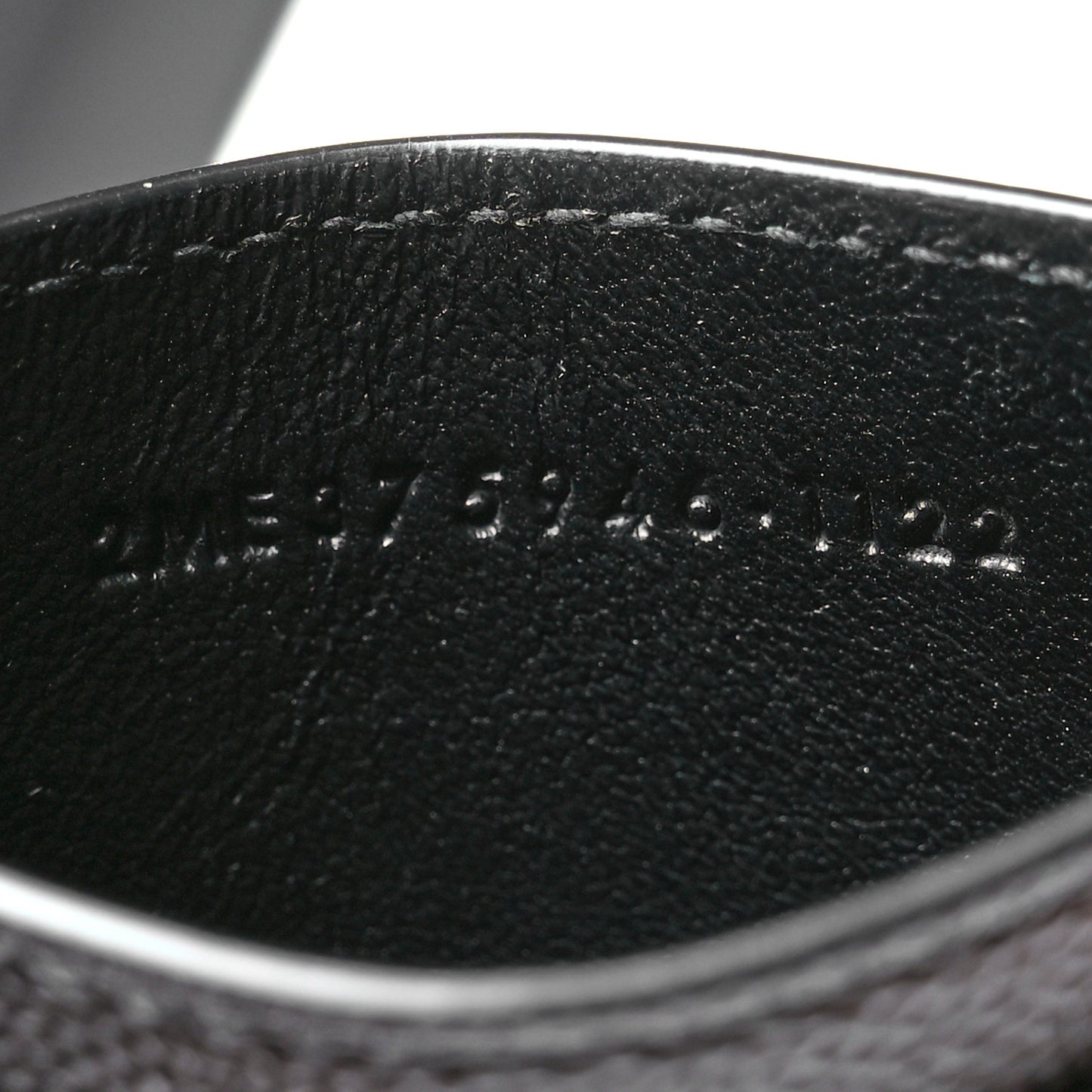 Grain De Poudre Card Case Black