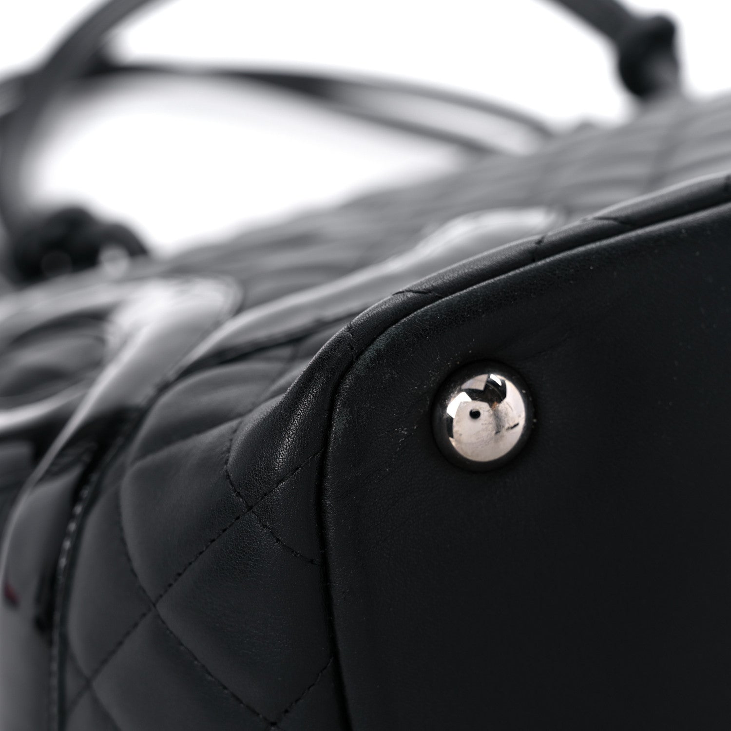 Chanel Calfskin Quilted Large Cambon Tote Black 7 of 17