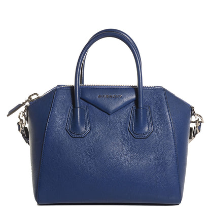 Givenchy Sugar Goatskin Small Antigona Midnight Blue 1 of 9