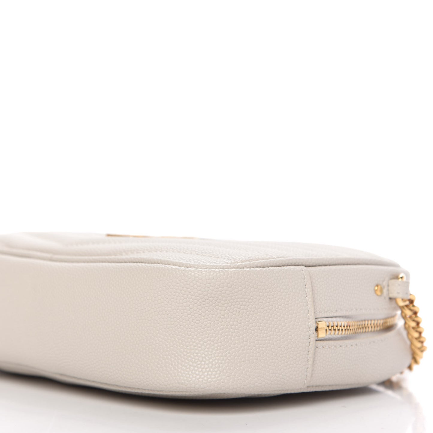 Grain De Poudre Matelasse Monogram Mini Lou Camera Bag Crema Soft