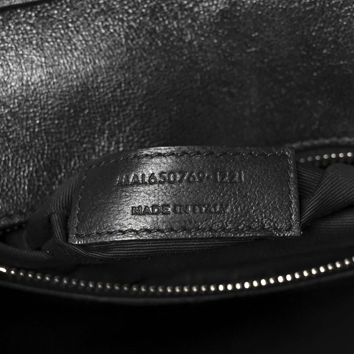 Lambskin Quilted Mini Becky Chain Bag Black