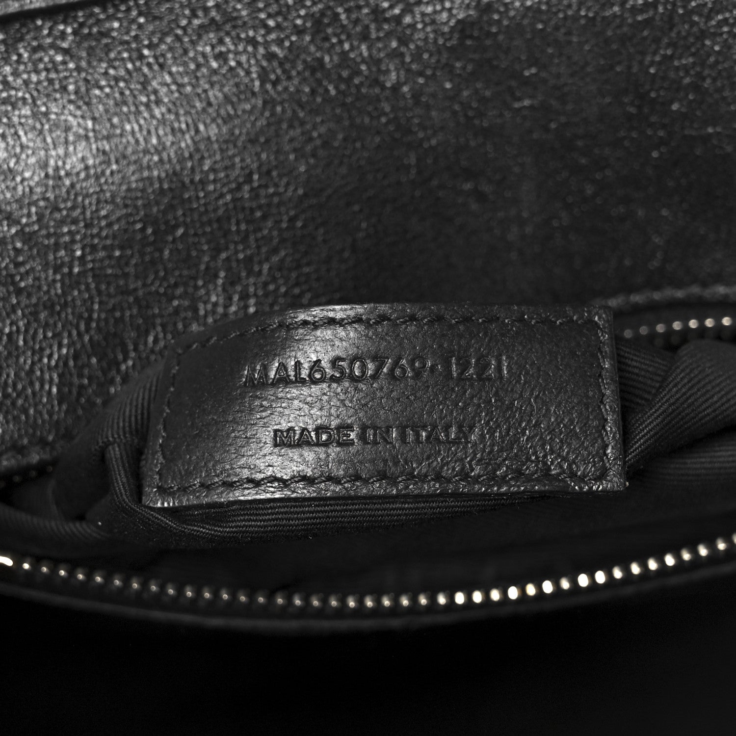 Saint Laurent Lambskin Quilted Mini Becky Chain Bag Black 7 of 13