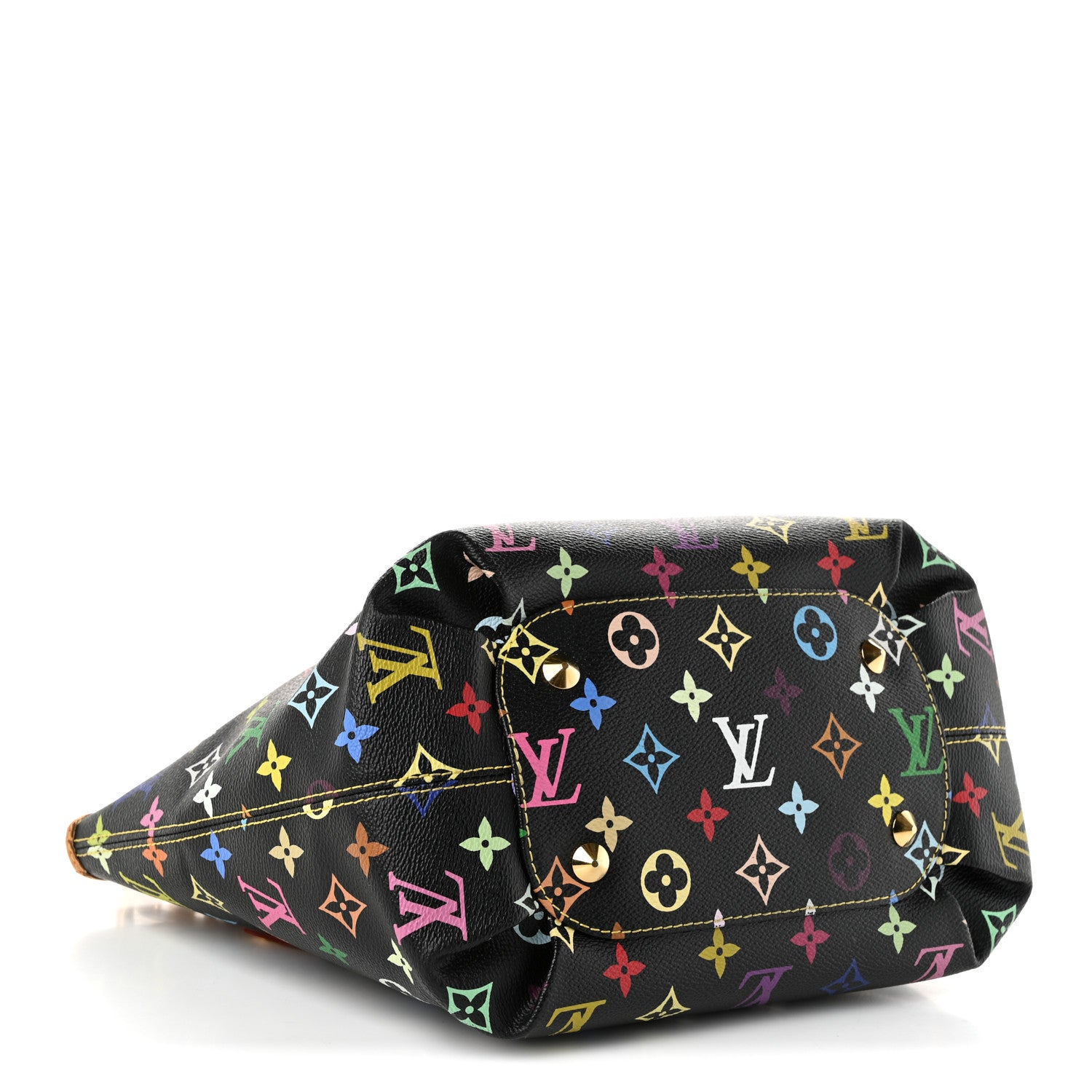 Louis Vuitton Monogram Multicolor Annie MM Black 3 of 10