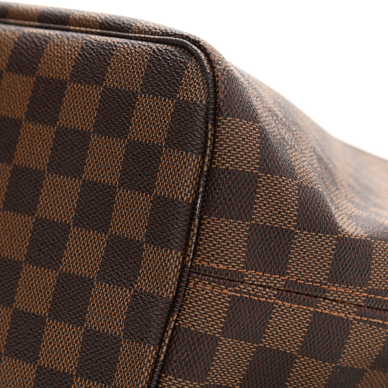 Louis Vuitton Damier Ebene Neo Neverfull MM Rose Ballerine 11 of 12