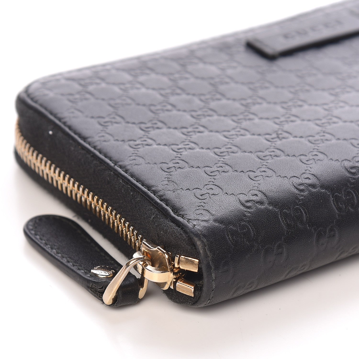Gucci Microguccissima Zip Around Wallet Black 9 of 10