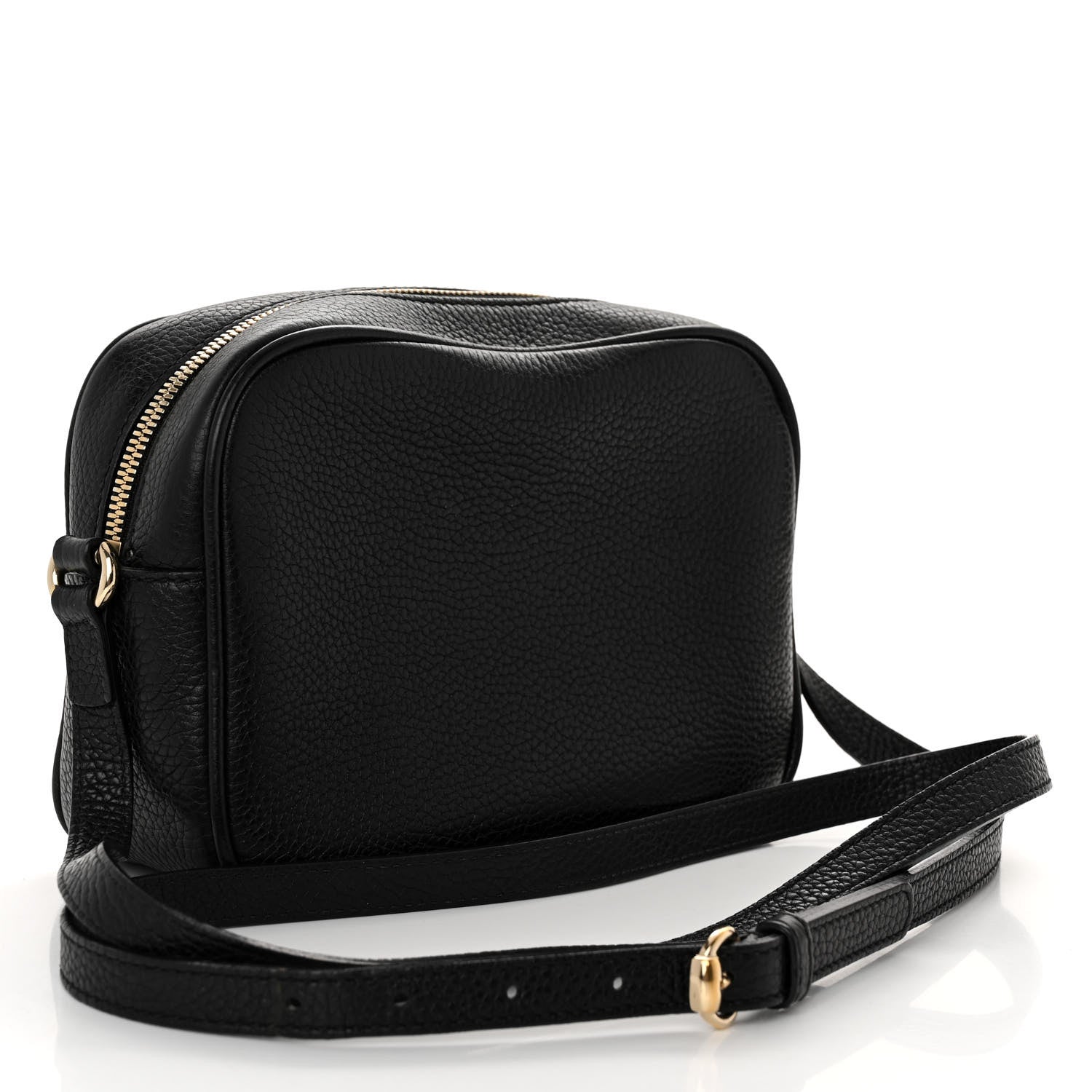 Gucci Pebbled Calfskin Small Soho Disco Bag Black 3 of 10