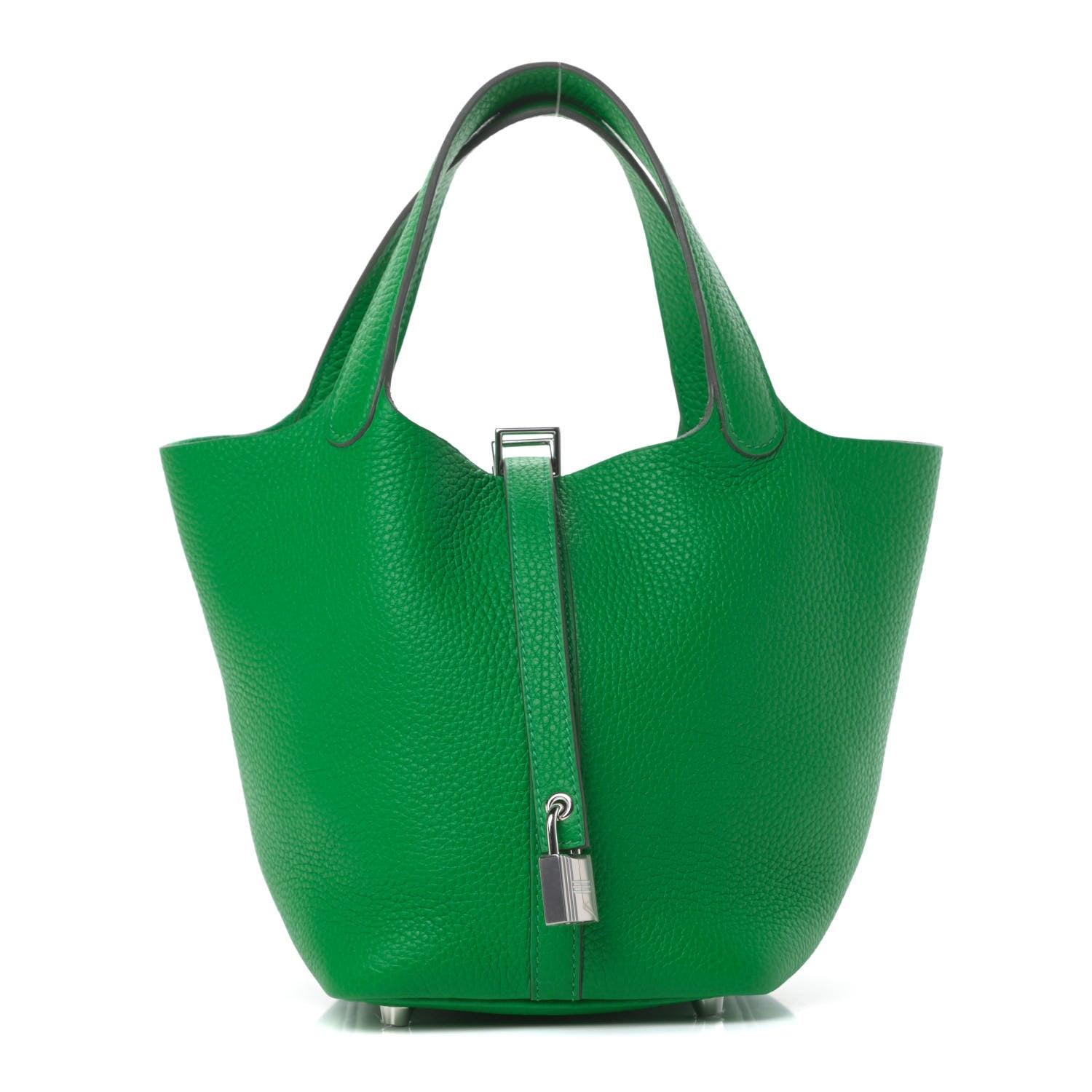 Hermes Taurillon Clemence Picotin Lock 18 PM Bambou 1 of 11