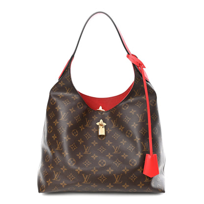 Louis Vuitton Monogram Flower Hobo Coquelicot 1 of 4