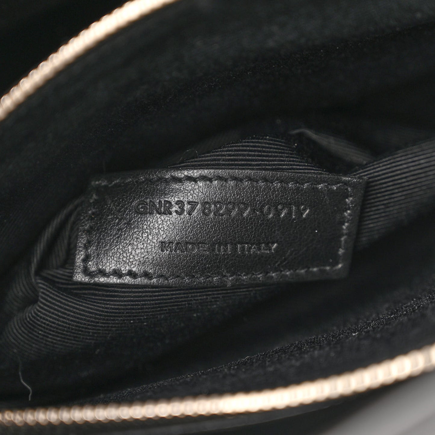Grained Calfskin Small Sac De Jour Black