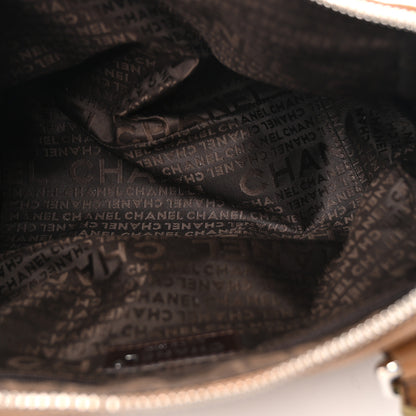 Chanel Calfskin Tassel Bowler Light Brown 5 of 14