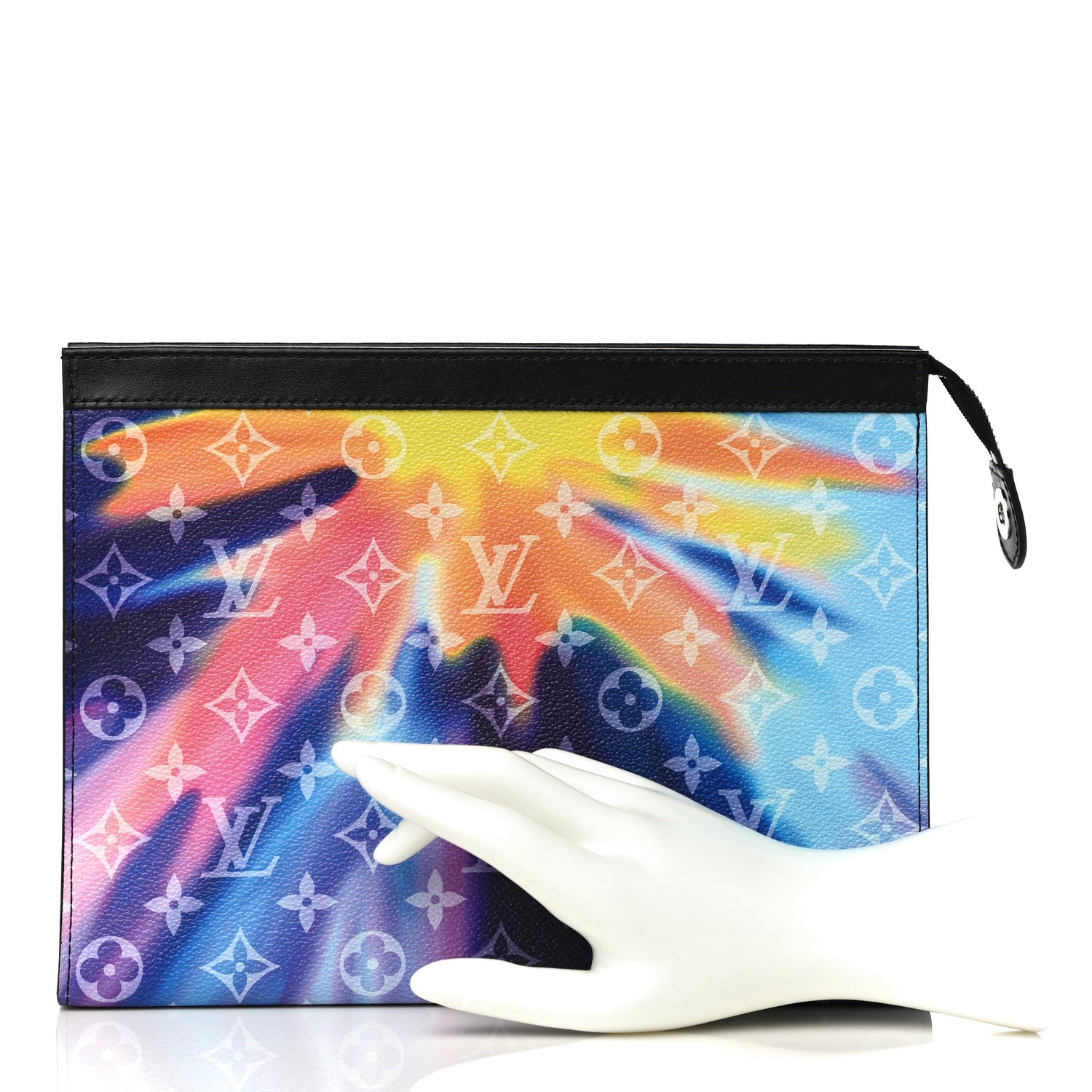 Louis Vuitton Monogram Sunset Pochette Voyage MM Multicolor 2 of 10