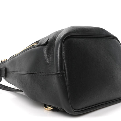 Chloe Suede Calfskin Small Faye Backpack Black 9 of 10