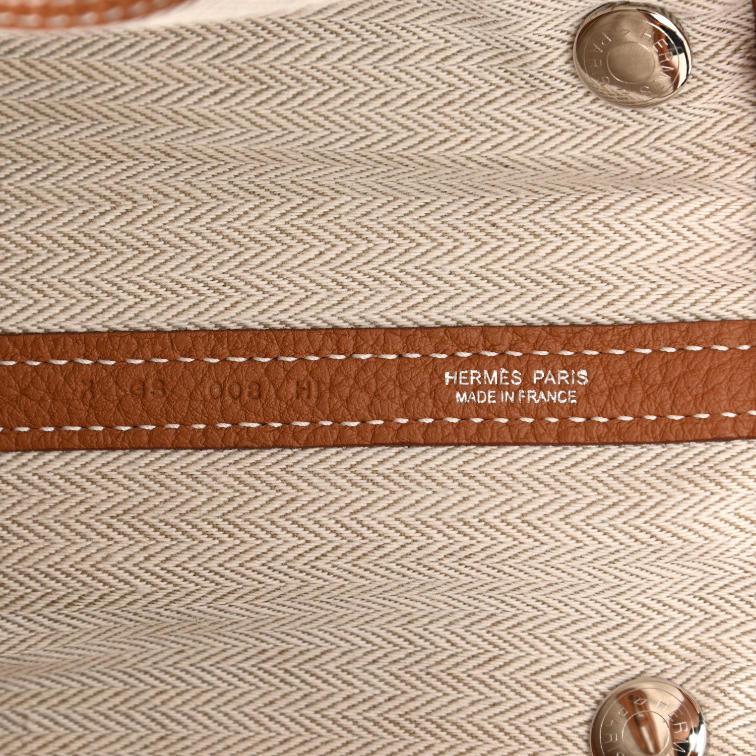 Hermes Negonda Garden Party 36 MM Gold 6 of 11