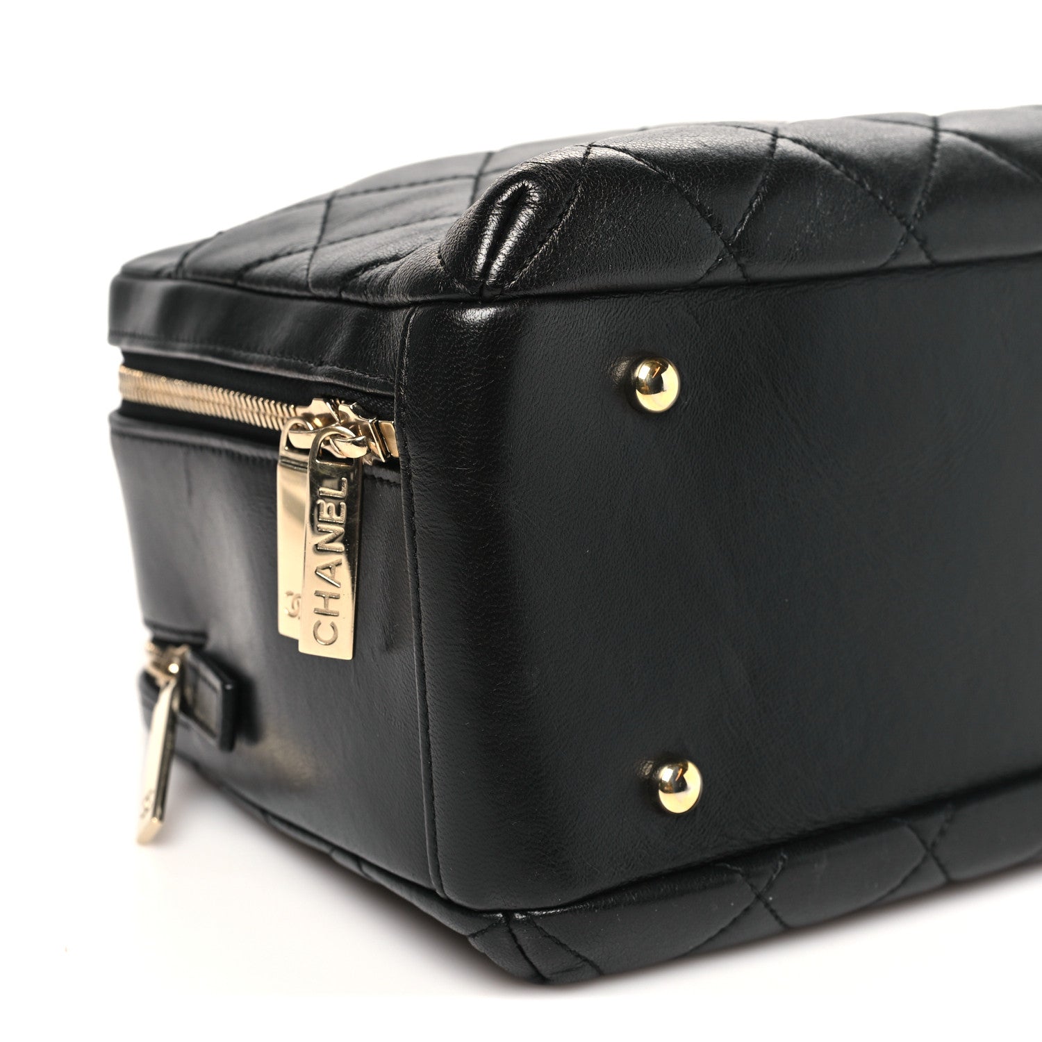 Chanel Lambskin Quilted Medium Trendy CC Bowling Bag Black 9 of 10