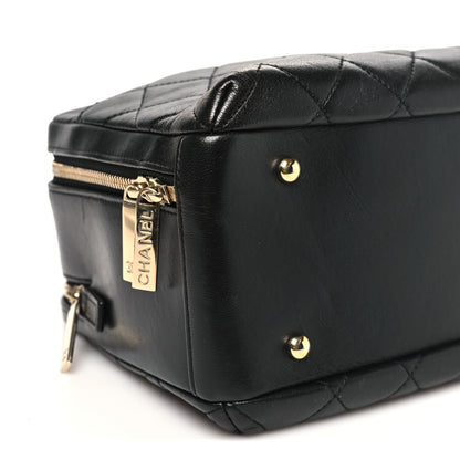 Chanel Lambskin Quilted Medium Trendy CC Bowling Bag Black 9 of 10