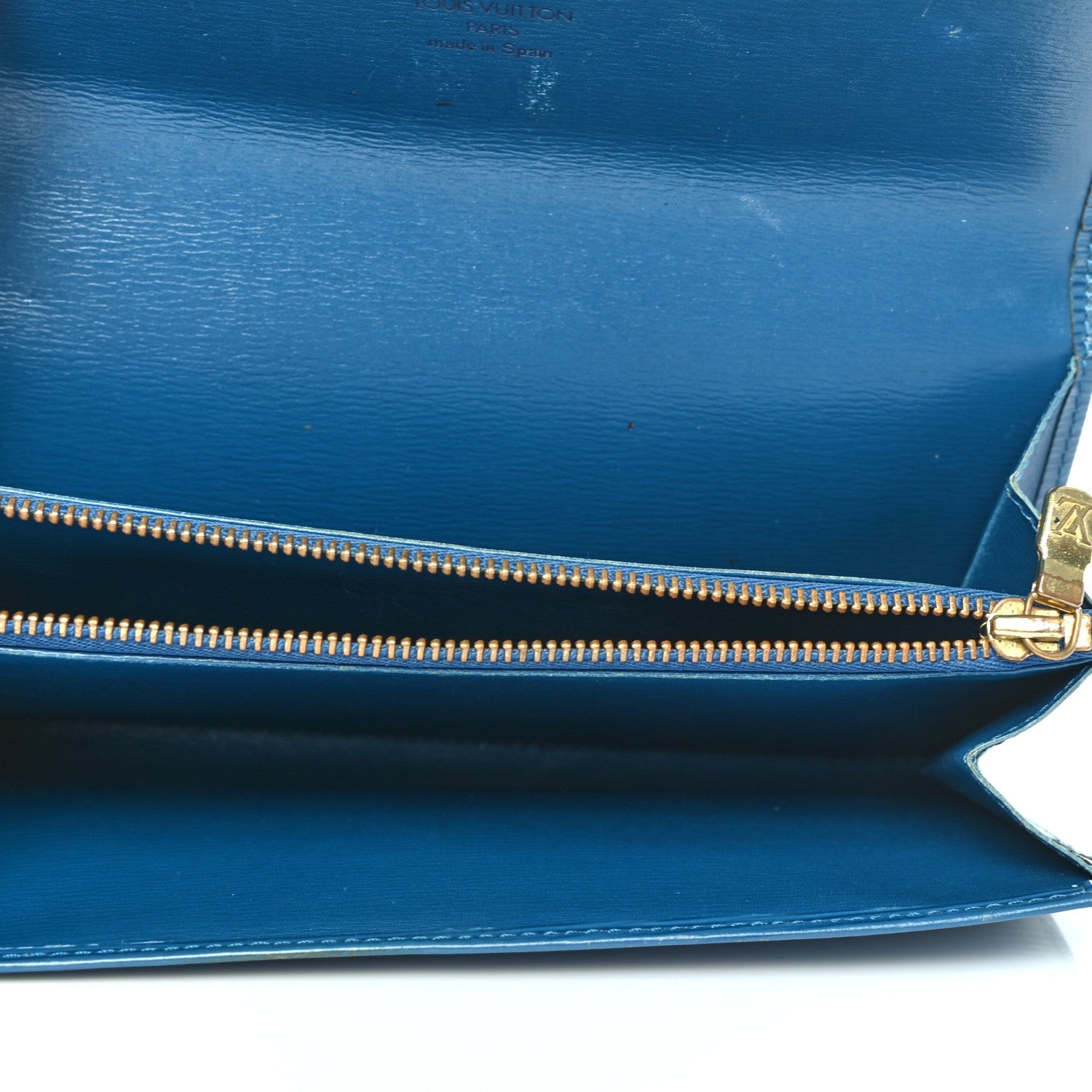 Louis Vuitton Epi Sarah Wallet Cyan 5 of 7