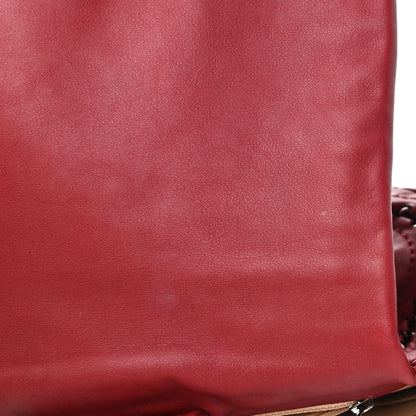 Chanel Smooth Calfskin Luxe Ligne Flap Red 13 of 13