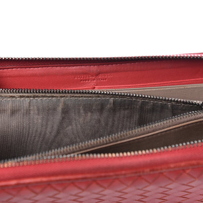 Bottega Veneta Nappa Intrecciato Zip Around Wallet 15 of 16