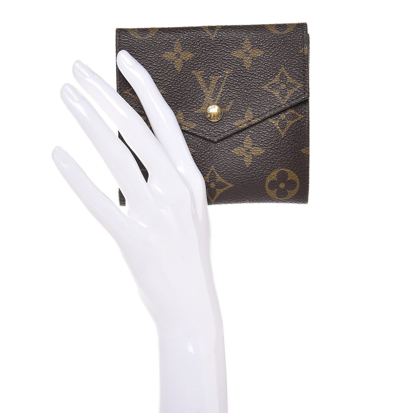 Monogram Porte-Monnaie Billets Cartes Credit Wallet